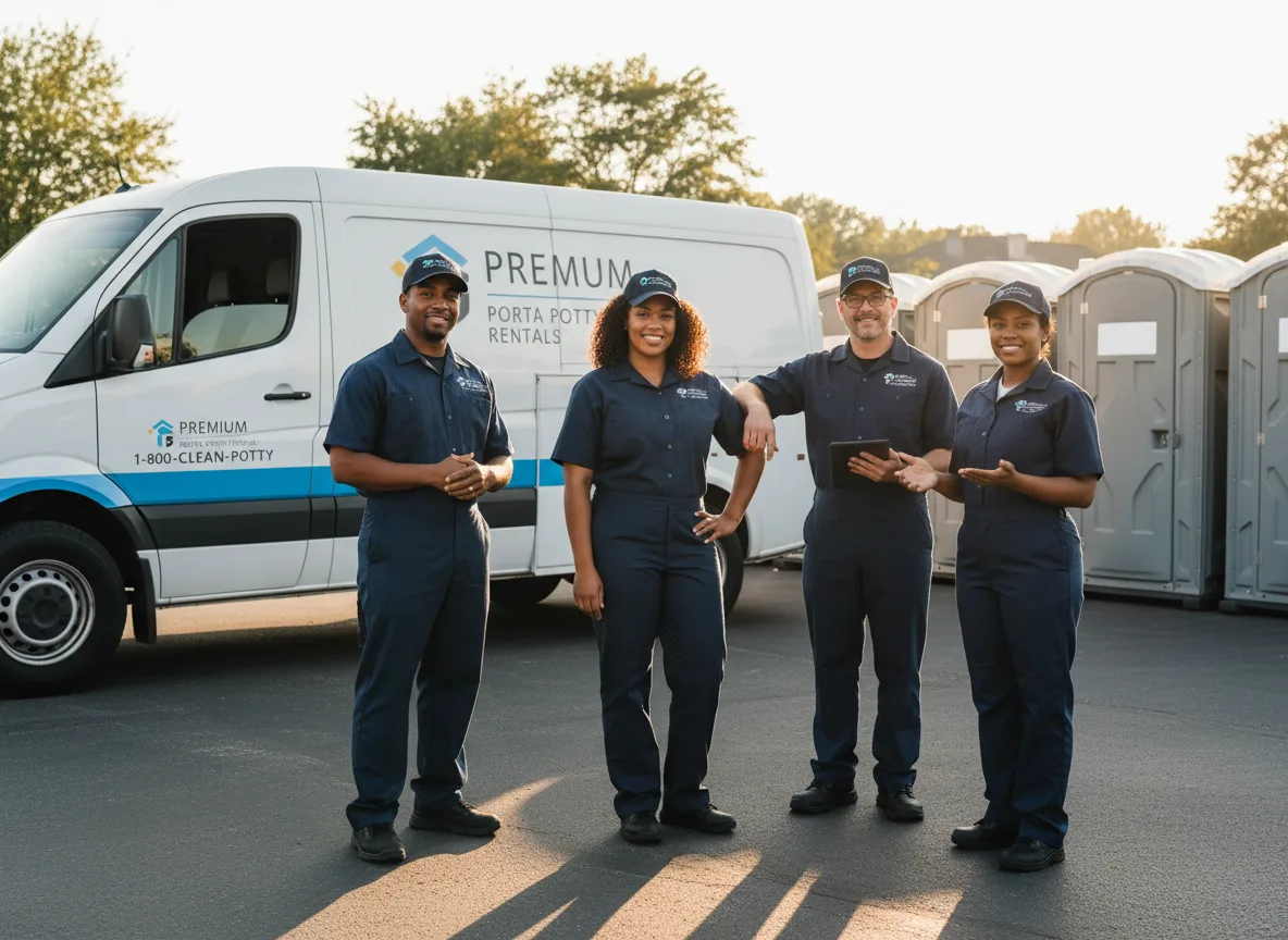 VIP Portable Toilets company in Kossuth, PA